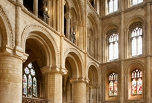 The South Transept of Peterborough Cathedral. Photo: Jarrolds Publishing